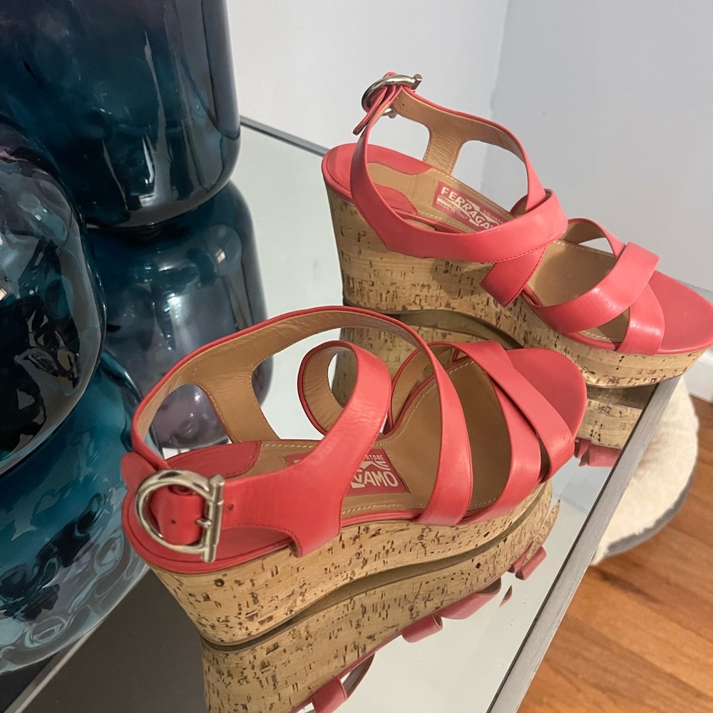 Salvatore ferragamo wedges